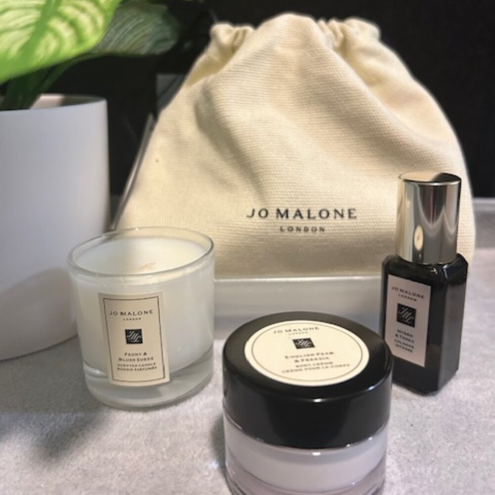 NEW JO MALONE LONDON 3 PIECE MINI POUCH